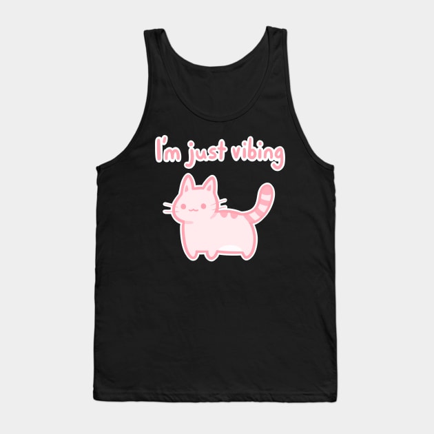 just vibing Tank Top by nekomachines